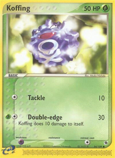 RS: Koffing (Reverse Holofoil)