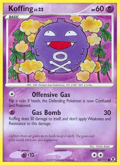 RR: Koffing (Reverse Holofoil)