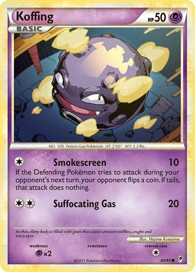 CL: Koffing (Reverse Holofoil)