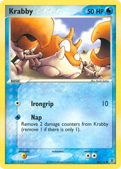 RG: Krabby (Reverse Holofoil)