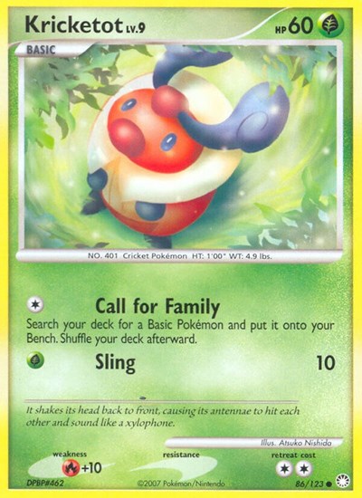 MT: Kricketot (Reverse Holofoil)