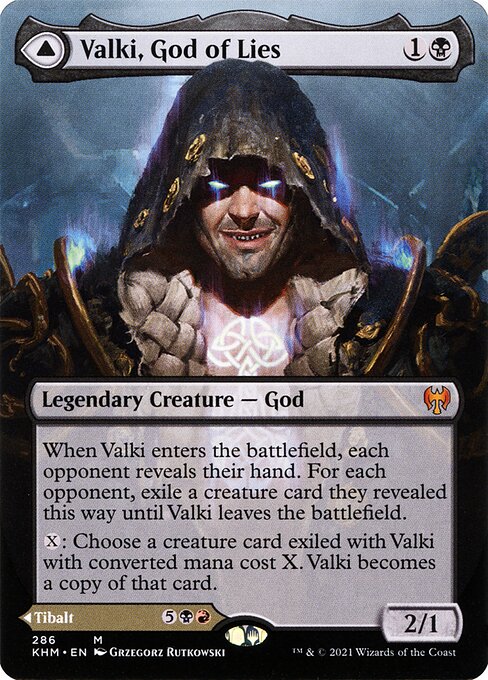 KHM: Valki, God of Lies (Borderless) (Foil)
