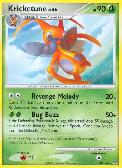 PL: Kricketune (Reverse Holofoil)