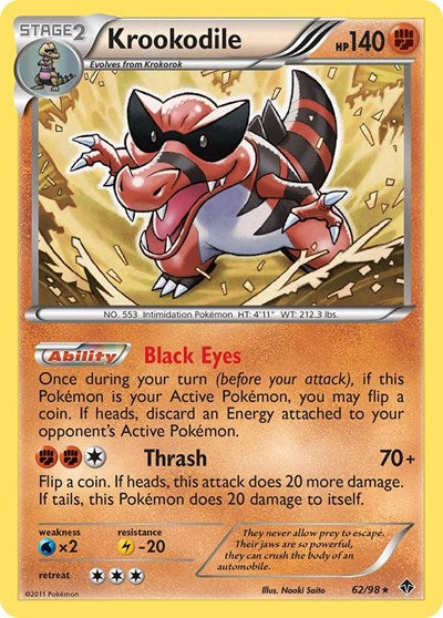 EPO: Krookodile (Reverse Holofoil)