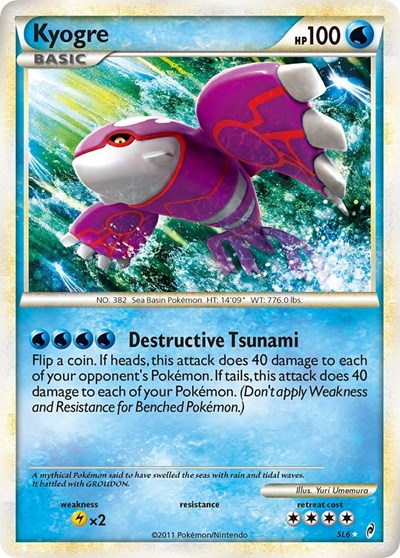 CL: Kyogre (Shiny) (Holofoil)