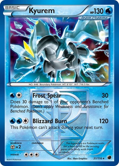 PLF: Kyurem (Team Plasma) (Holofoil)