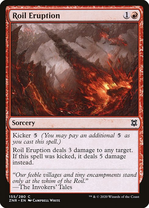 ZNR: Roil Eruption (Foil)