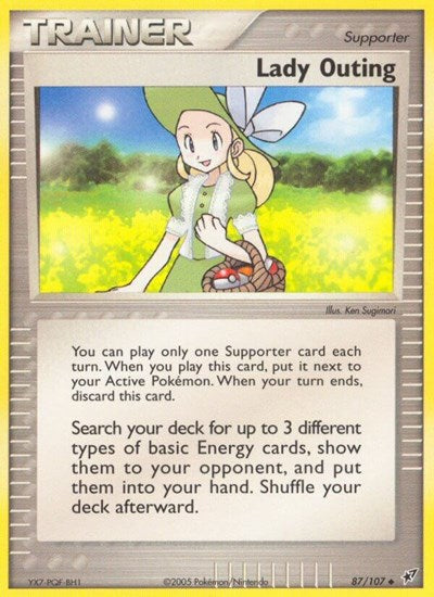 DX: Lady Outing (Reverse Holofoil)