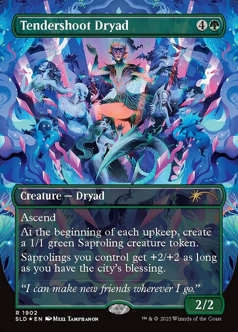SLD: Tendershoot Dryad (Double Rainbow Foil)