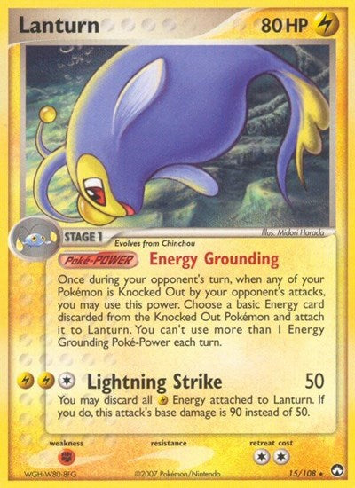 PK: Lanturn (Reverse Holofoil)