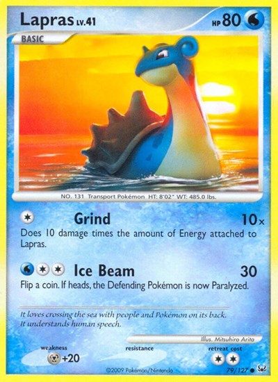 PL: Lapras (Reverse Holofoil)