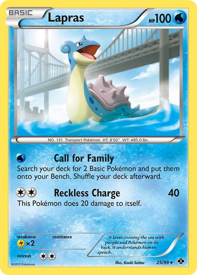 NXD: Lapras (25) (Reverse Holofoil)