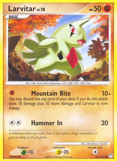 MT: Larvitar (Reverse Holofoil)