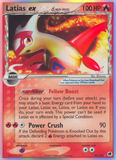 DF: Latias ex (Delta Species) (Holofoil)