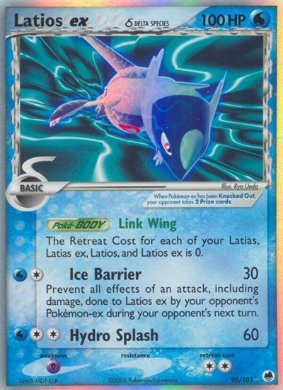 DF: Latios ex (Delta Species) (Holofoil)