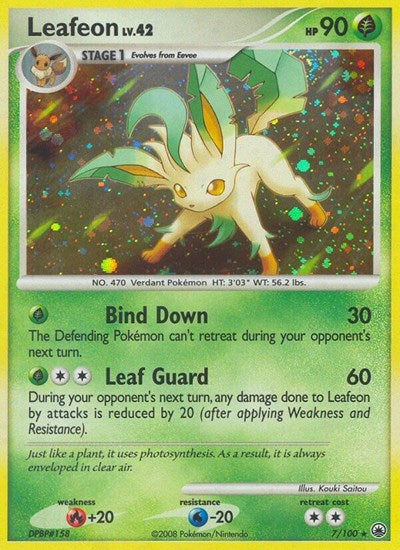 MD: Leafeon (7) (Holofoil)