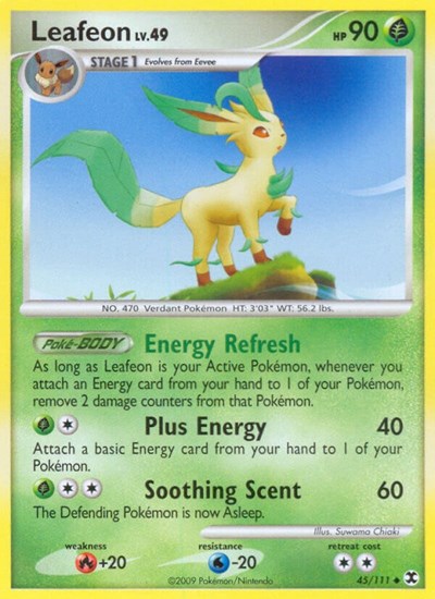 RR: Leafeon (Reverse Holofoil)
