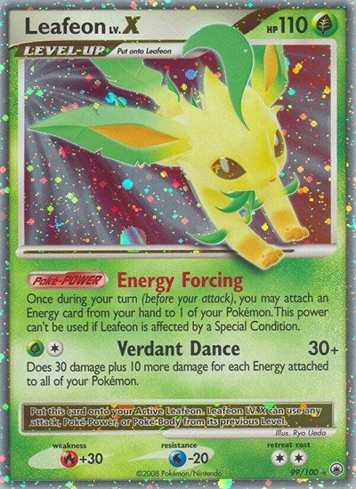 MD: Leafeon LV.X (Holofoil)