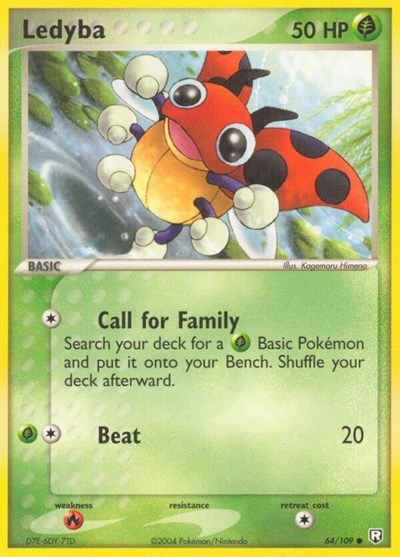 RR: Ledyba (Reverse Holofoil)