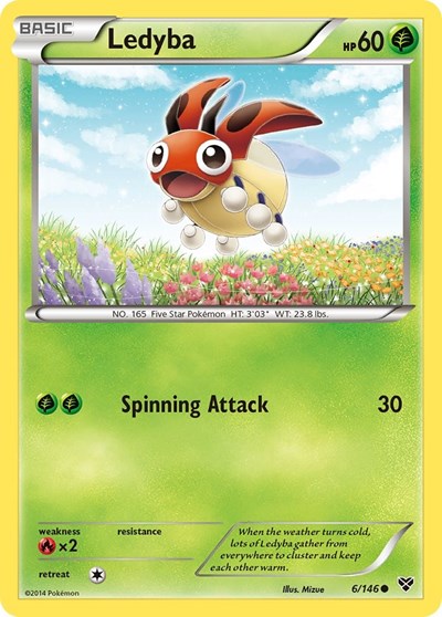 XY: Ledyba (Reverse Holofoil)