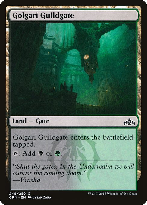 GRN: Golgari Guildgate (248)