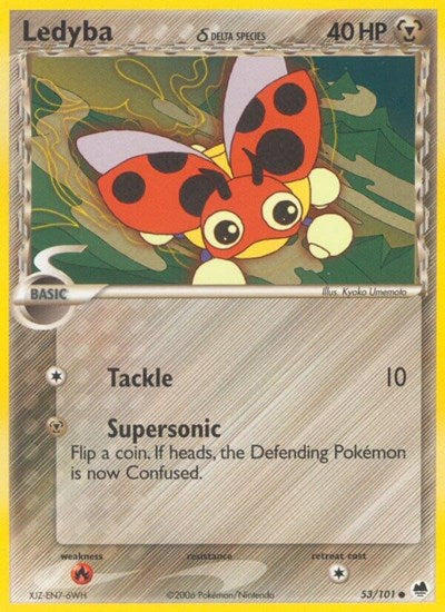 DF: Ledyba (Delta Species) (Reverse Holofoil)
