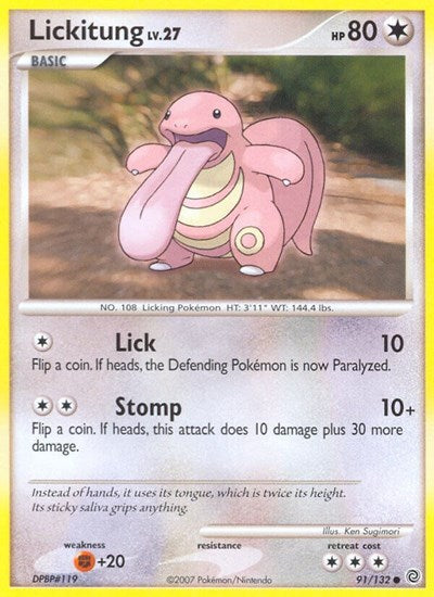 SW: Lickitung (Reverse Holofoil)