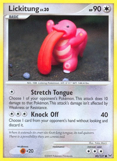 PL: Lickitung (Reverse Holofoil)