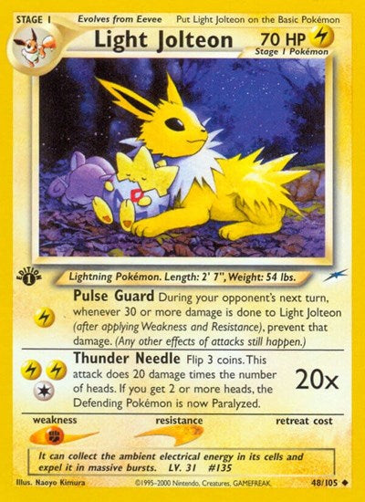 N4: Light Jolteon (1st Edition)