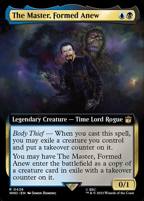 WHO: The Master, Formed Anew (Extended Art)