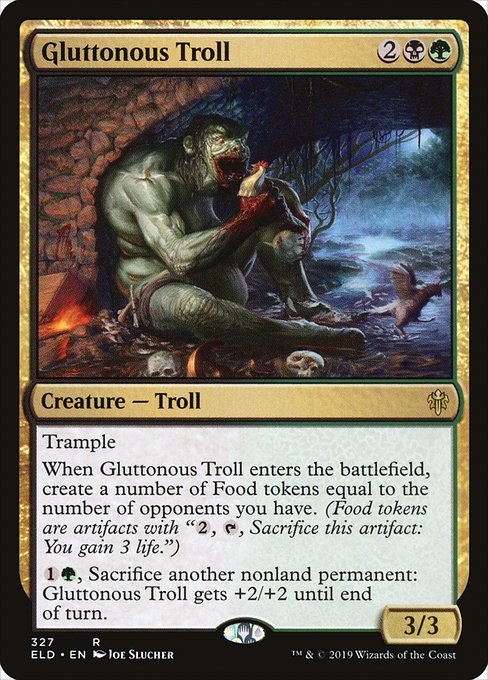 ELD: Gluttonous Troll