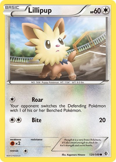 BCR: Lillipup (Reverse Holofoil)