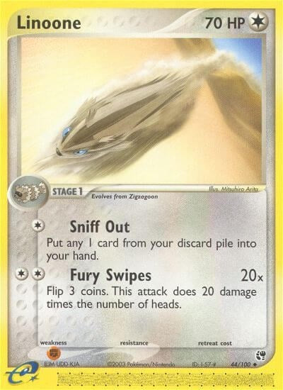 SS: Linoone (Reverse Holofoil)