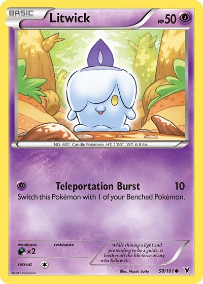 NVI: Litwick (58) (Reverse Holofoil)