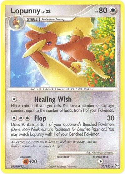 DP: Lopunny (Reverse Holofoil)