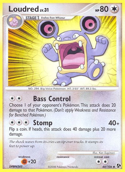 GE: Loudred (Reverse Holofoil)