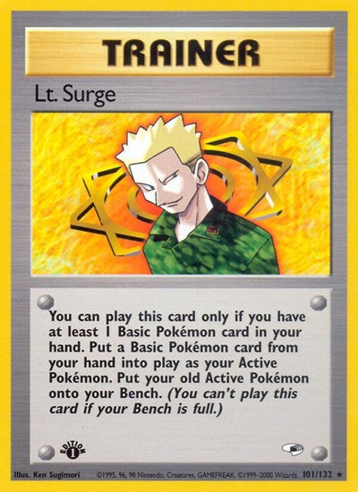 G1: Lt. Surge (101) (1st Edition)