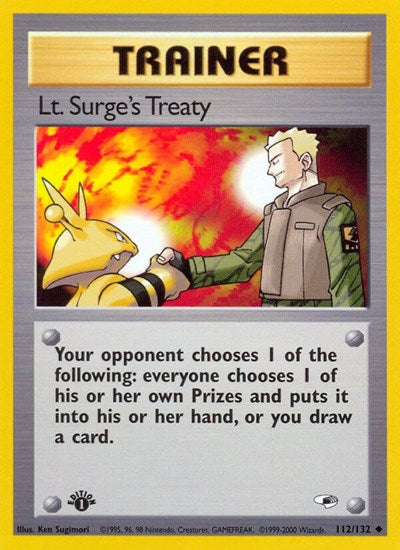 G1: Lt. Surge's Treaty (Unlimited)