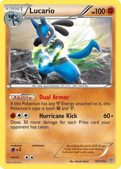 PLS: Lucario (78) (Holofoil)