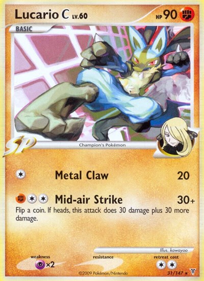 SV: Lucario C (Reverse Holofoil)