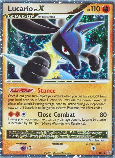 PR: Lucario LV.X - DP12 (Holofoil)