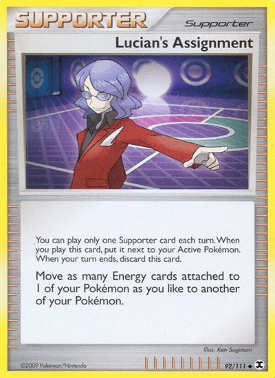 RR: Lucian's Assignment (Reverse Holofoil)