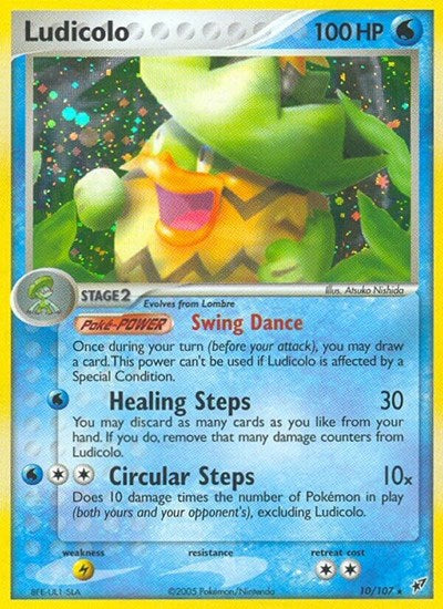 DX: Ludicolo - 010/107 (Holofoil)