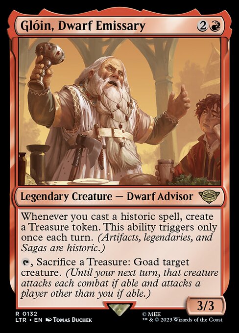 LTR: Gloin, Dwarf Emissary