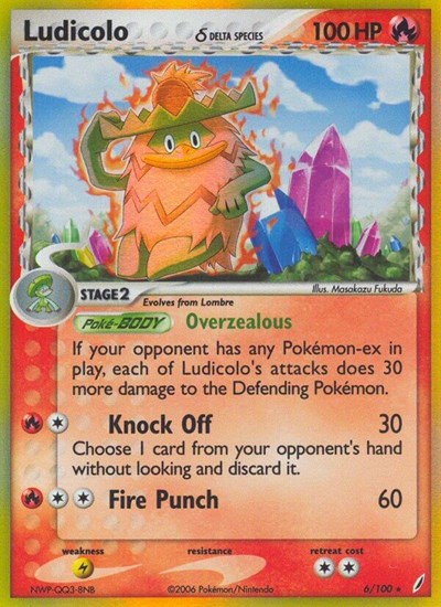 CG: Ludicolo (Delta Species) (Holofoil)