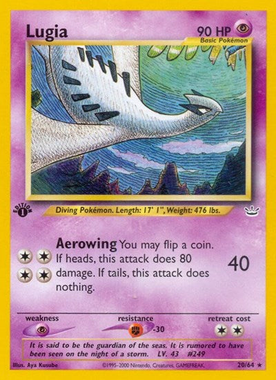 N3: Lugia (1st Edition)