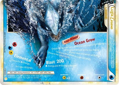 HS: Lugia Legend (Bottom) (Holofoil)