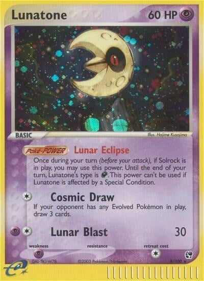 SS: Lunatone (Reverse Holofoil)