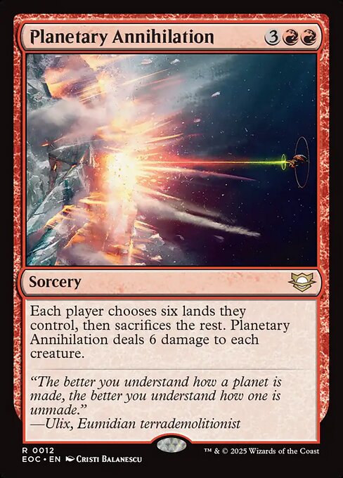 EOC: Planetary Annihilation