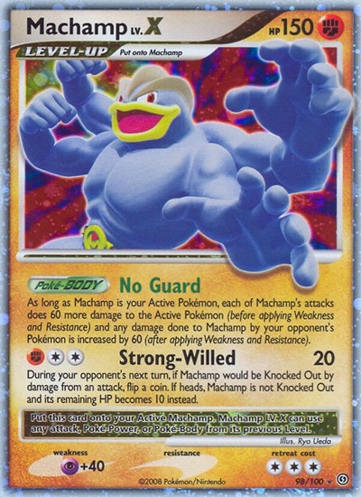 SF: Machamp LV.X (Holofoil)